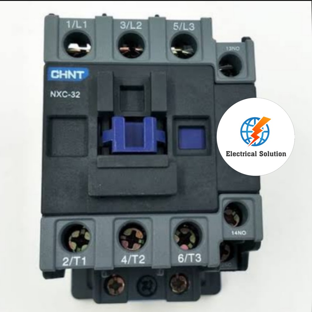 Contactor Chint Nxc 32a 15kw 3phase 400v Shopee Indonesia