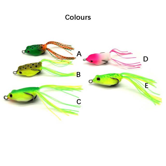 UMPAN PANCING GABUS LURE CASTING SOFTFROG SF-04