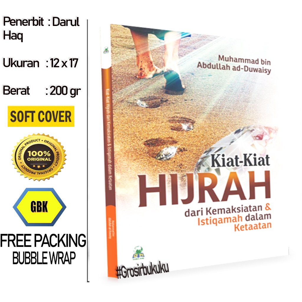 Buku Kiat-Kiat Hijrah Dari Kemaksiatan &amp; Istiqmah Dalam Ketaatan - Darul Haq