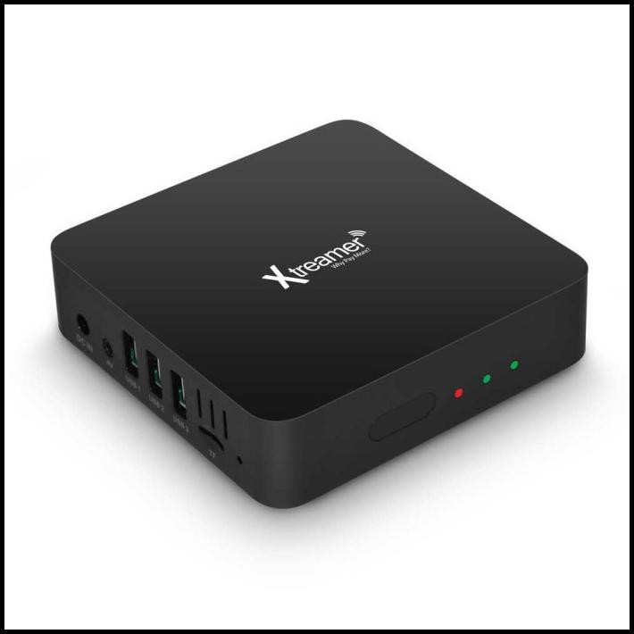 Xtreamer Dual Set Top Box Dvb-T2 Media Player Android 9.0 4K - Hitam