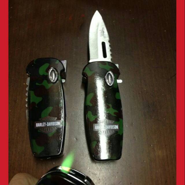 Korek Pisau Lipat Mini Army|Korek Bara unik,murah