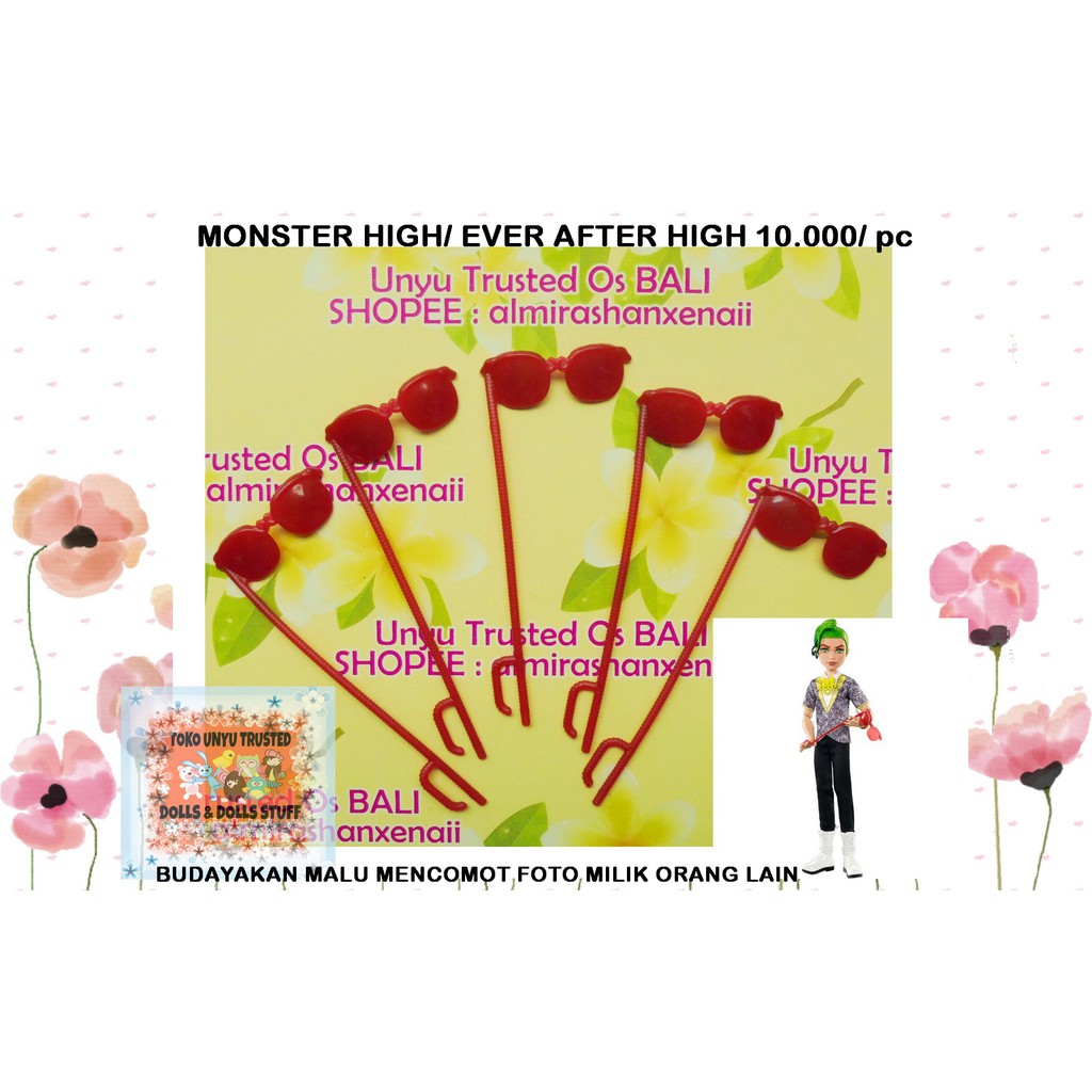 (T.O.P.E.N.G) Boneka Monster High Mattel - Ever After High (ORIGINAL - Deuce Gorgon) - COKLAT G18