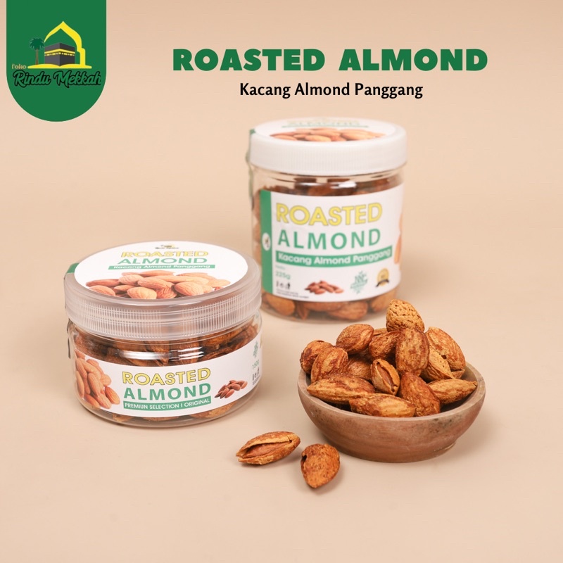 

Kacang Almond Panggang roasted almon Asi booster
