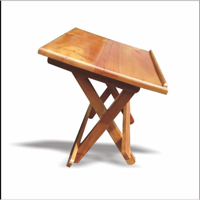 Meja Lipat Miring Rehal Al Qur'an Meja Ngaji Miring Ukuran 36*26