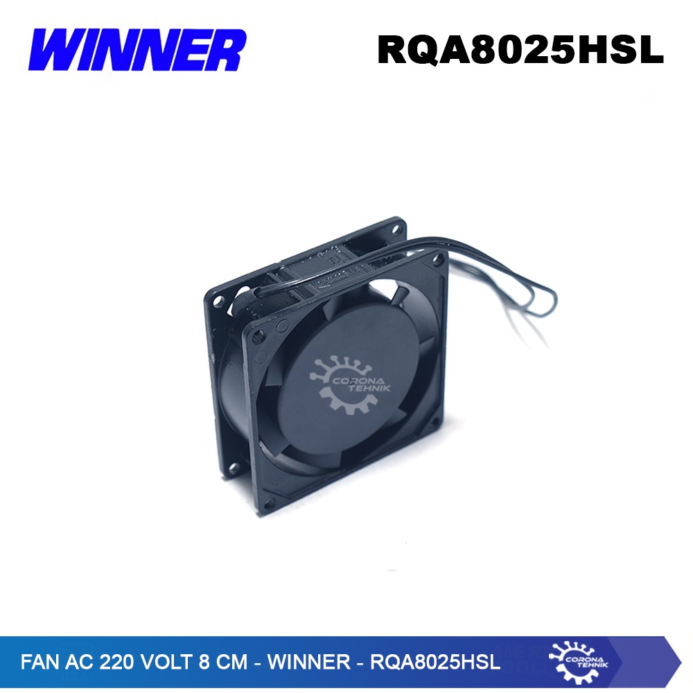 Winner - Fan AC 220 Volt 8 cm - RQA8025HSL