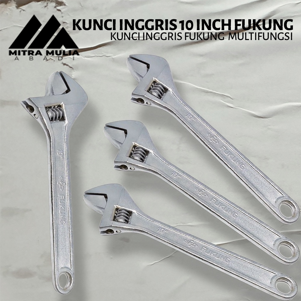 Kunci Inggris Fukung 10&quot; Inci l Bago Multifungsi 27mm