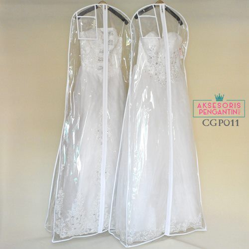 [PRODUK FAVORIT] AKSESORIS WEDDING COVER GAUN PENGANTIN TAS PELINDUNG JAS CGP011