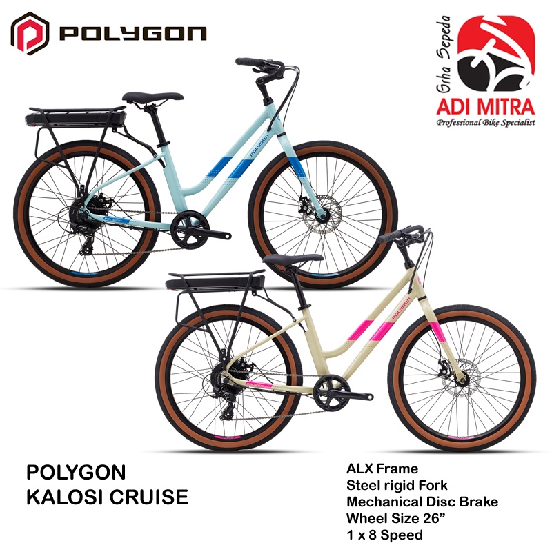 Polygon Kalosi Cruise Sepeda Urban E-Bike