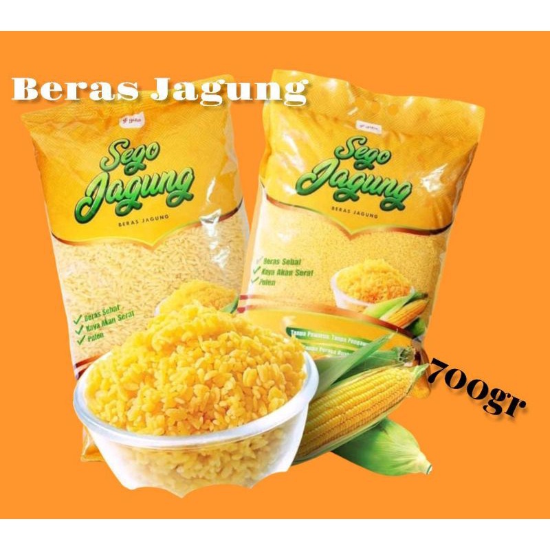 

Sego Jagung/Beras Jagung/Nasi Jagung/Makanan Sehat 700 gr