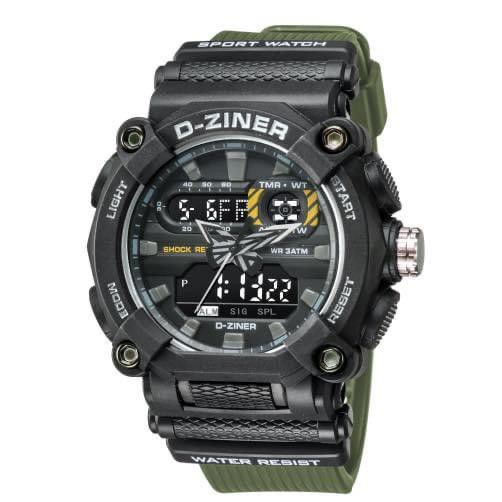 Jam Tangan Pria  D-ZINER 8296 Hitam ORIGINAL