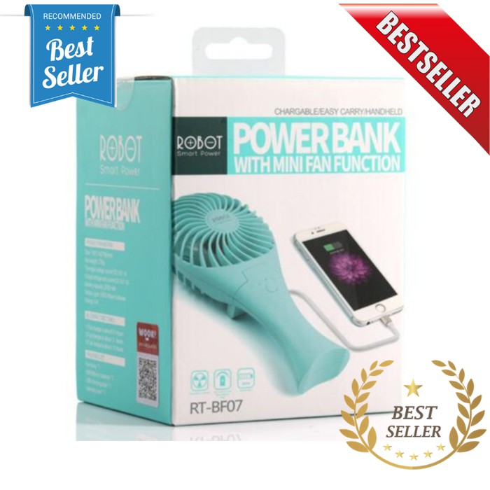 Kipas Angin Mini Kipas Angin Portable Kipas Angin Robot RT BF07 pb