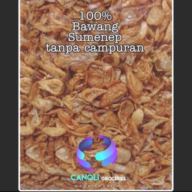 

Bawang Goreng Sumenep Asli Grade A 200gr