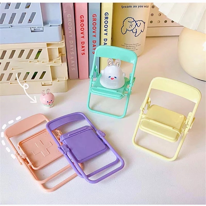 STAND HP KURSI MACARON / STAND HOLDER HP MODEL KURSI / HOLDER HP KURSI LIPAT / FOLDING CHAIR STAND HOLDER