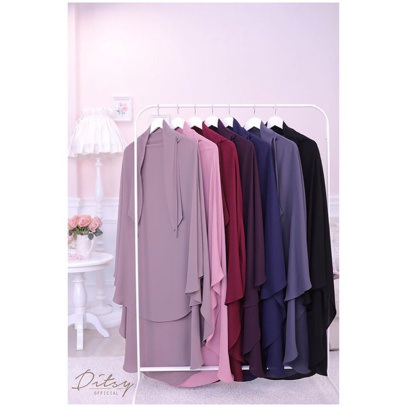 Rawdah Ditsy Midnight Blue Reg