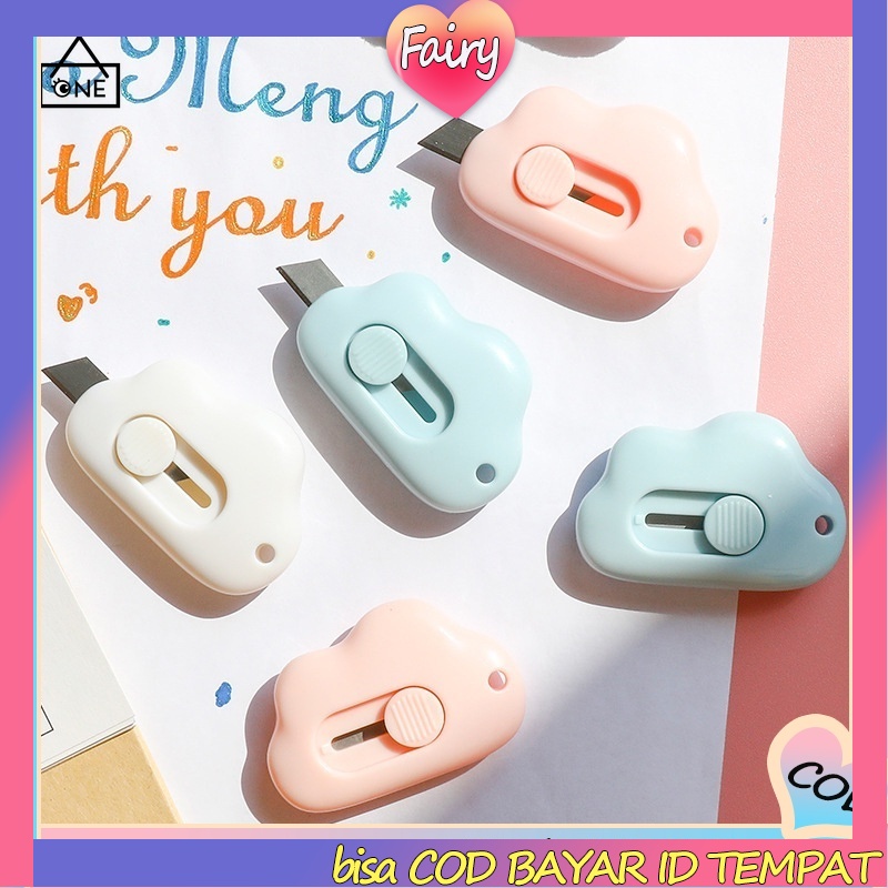 

Pisau Cutter Mini Lucu Untuk Parcel / Kantor / Sekolah AAF