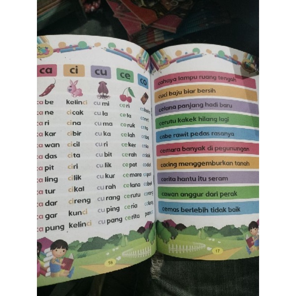 buku jago membaca tanpa mengeja, 32 halaman (15×24cm)