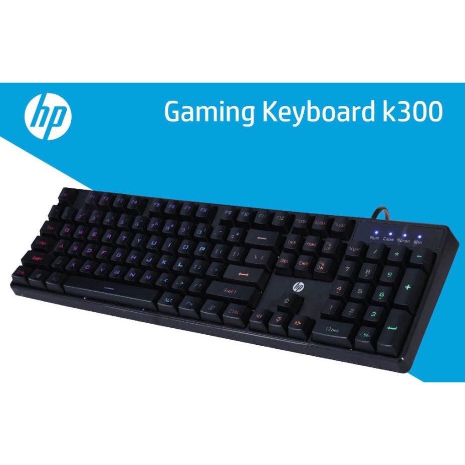 HP K300 Keyboard Gaming Lighting Color Backlight Keyboard HP Gaming