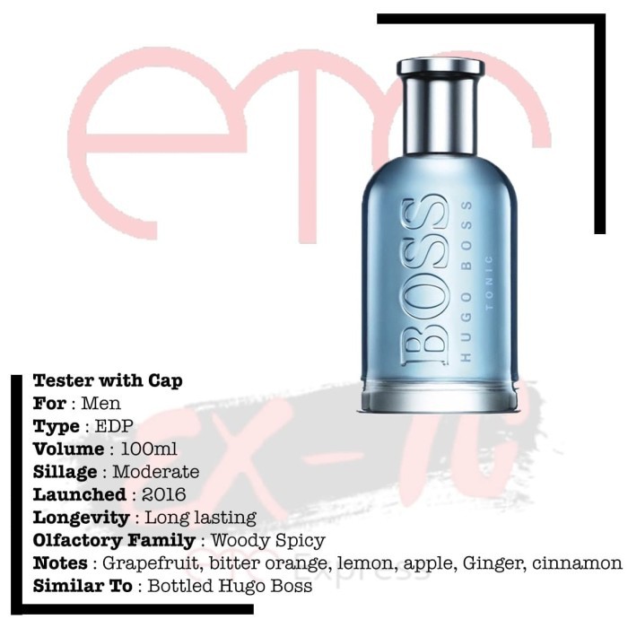 hugo boss tonic edp