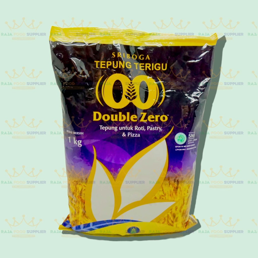 

Sriboga Double Zero Tepung Terigu - 1 kg