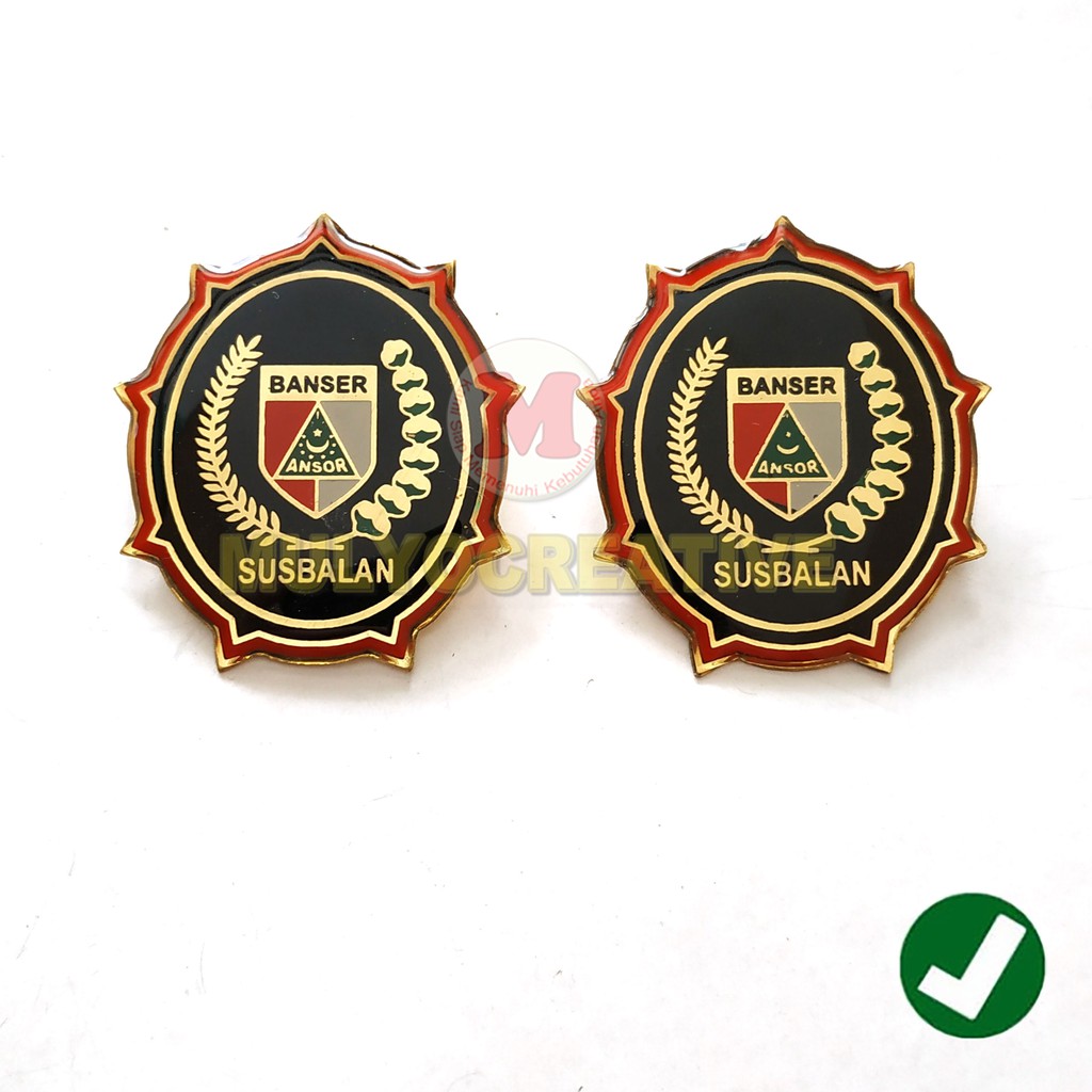 Pin Banser Pin Logo Banser Susbalan Warna Hitam Murah