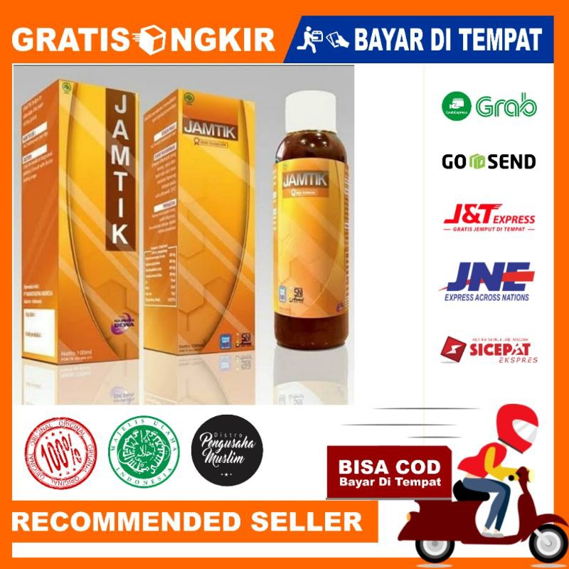 Jamtik 100 ml Jamu rematik Herbal Asam Urat Rematik Nyeri Sendi Tulang Asli Original JAMTIK