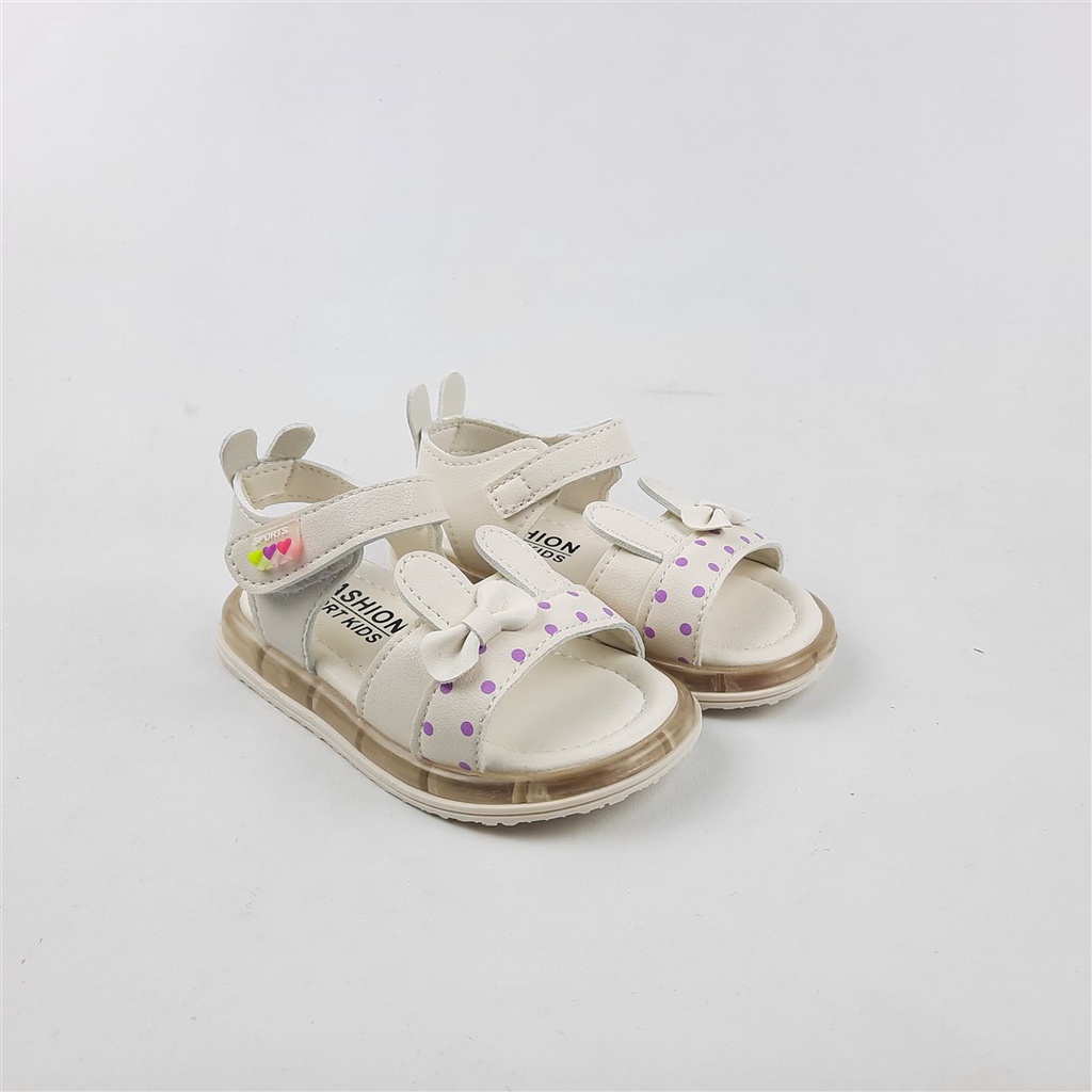 Sandal sepatu LED anak perempuan usia 1-3 thn Sport 805 21-25