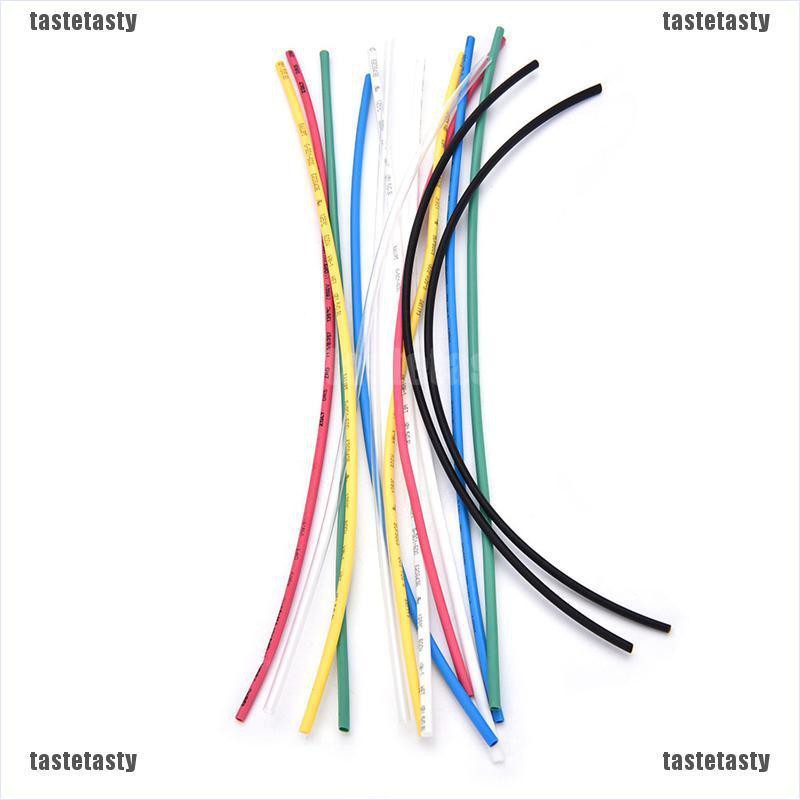 【TATY】8Size 70pcs Assortment 2:1 Heat Shrink Tubing Tube Sleeving Wrap Wire Cable