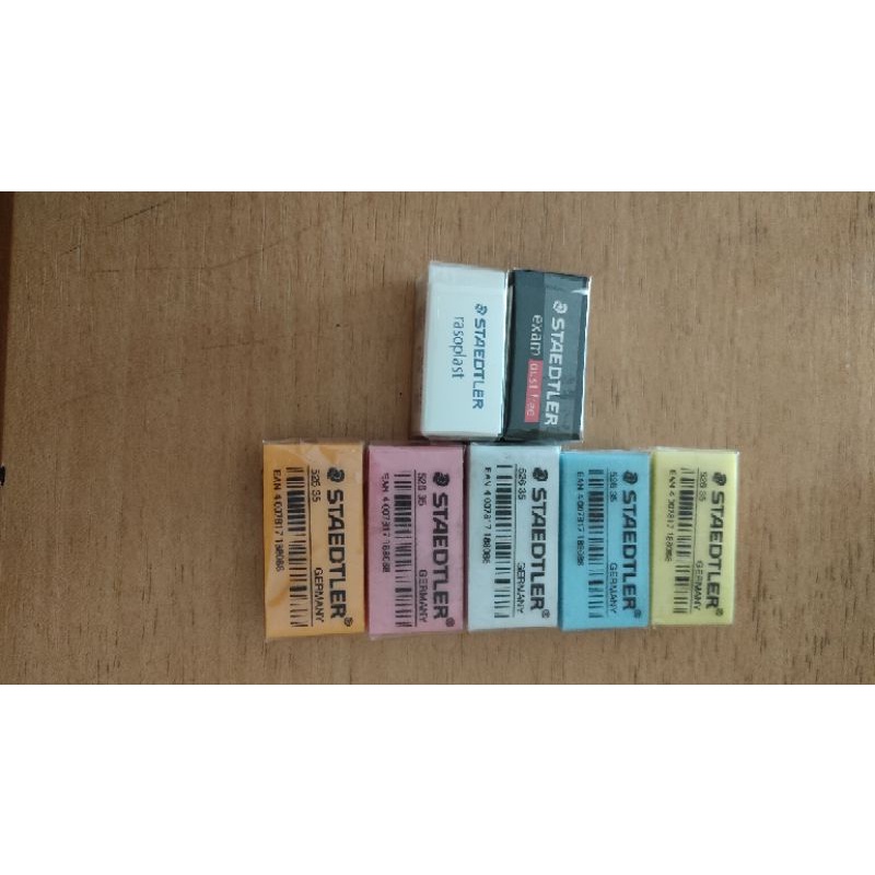 

penghapus setip eraser stip staedler staedtler putih hitam warna