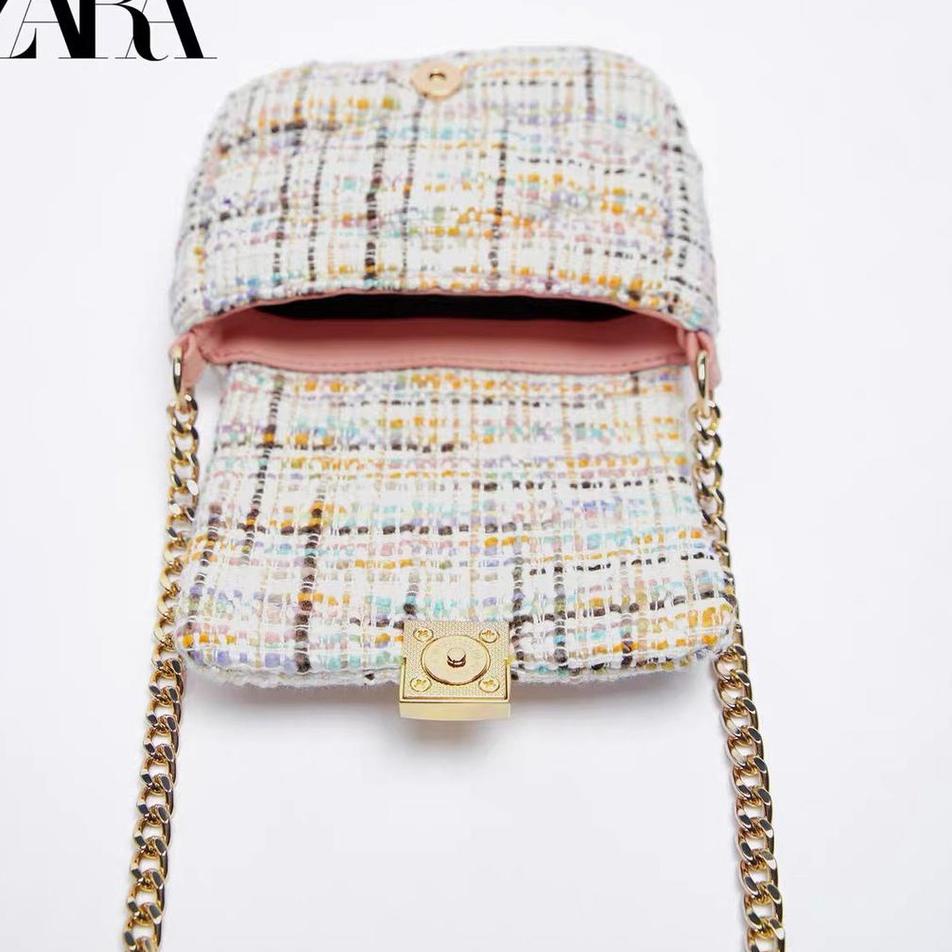 SLING BAG ZAR4 MINI KAIN / TAS SELEMPANG MINI KAIN/ TAS MODERN KUALITAS IMPORT  #3513 • AIP.76