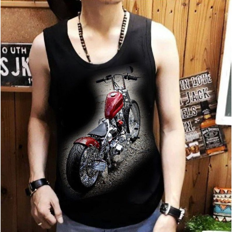 NEL-SINGLET KAOS PRIA/KAOS DISTRO/T-SHIRT PRIA /SINGLET MOGE MERAH