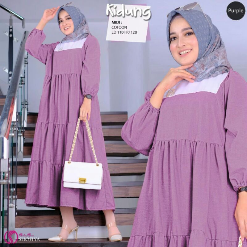 KIDUNG Midi Dress Ori by Shofiya