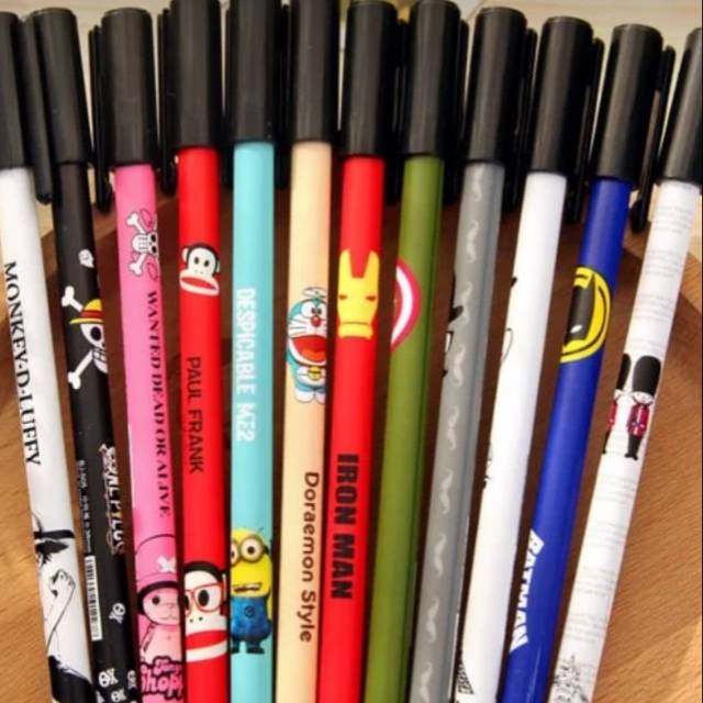 

Pulpen gel super heroes