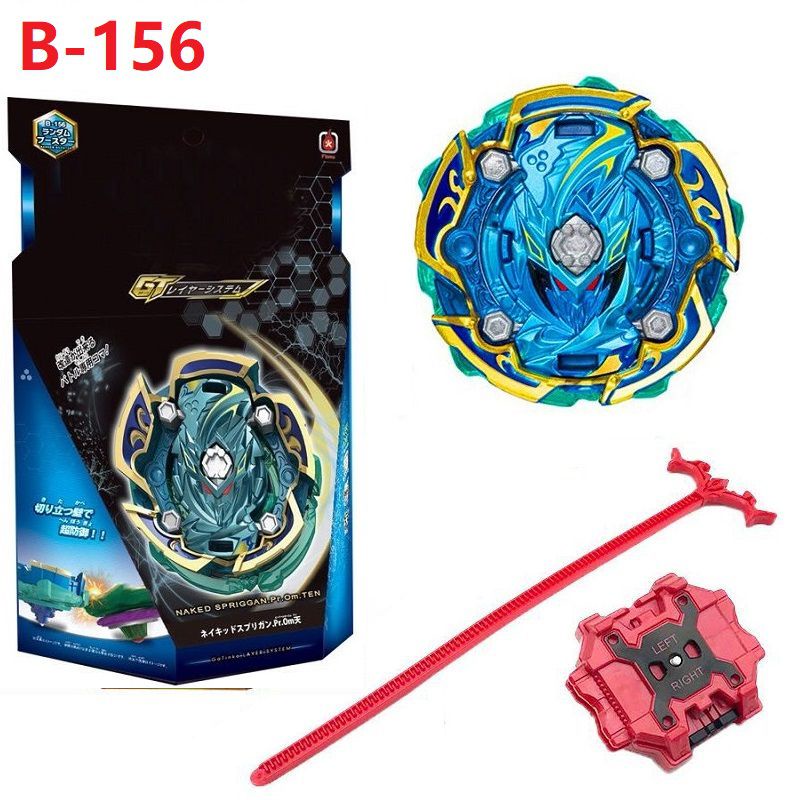 2020 GT B156 Beyblade BURST Naked Spriggan.Pr.Om Ten with L/R Launcher Toy