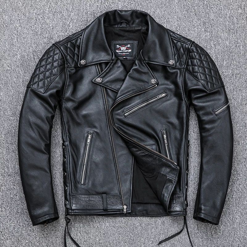 Jaket kulit ramones punk terbaru kulit asli domba super original