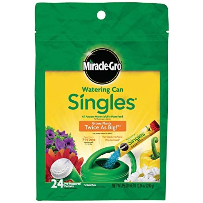 

PROMO SPECIAL Miracle-Gro Watering Can Singles All Purpose Water Soluble Plant Food,