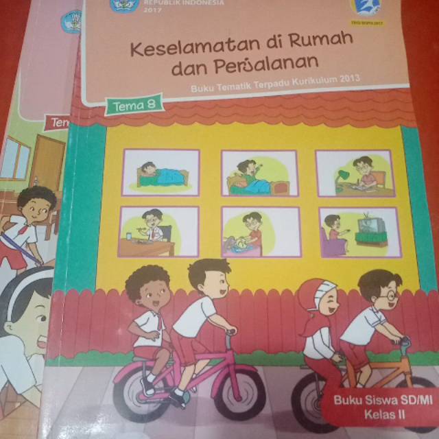 Buku tema kelas 2sd tema 8 tematik