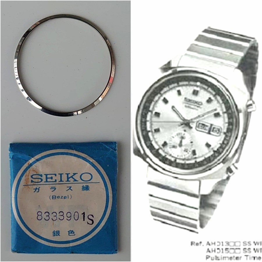 Bezel Seiko Pulsemeter Timer | Pulsations 6139-6020/6022