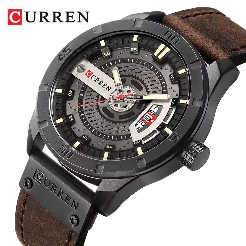 Dhubayz_store • CURREN 8301 ORIGINAL Jam Tangan Pria Tali Kulit