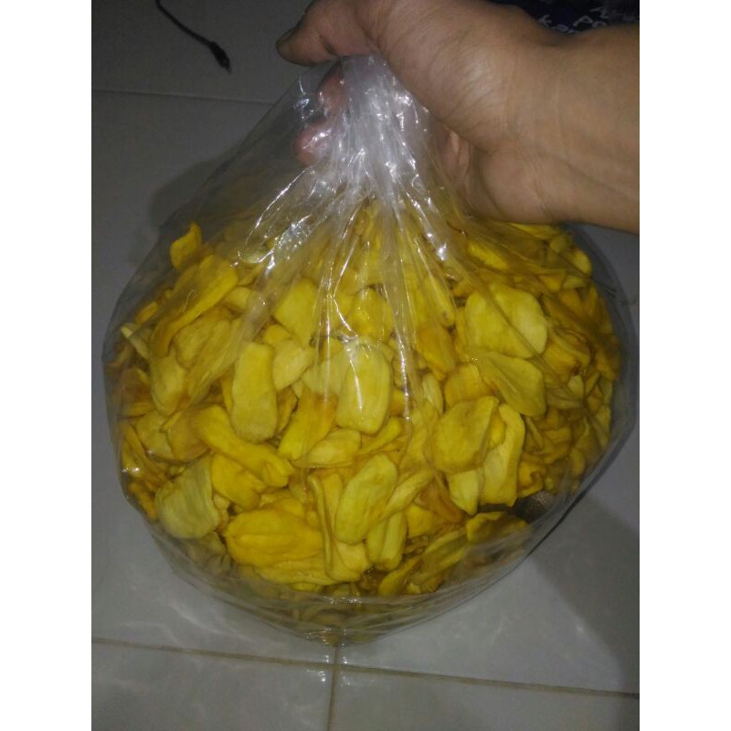 

keripik / kripik buah nangka kw 2 berat 1/2kg / 1/2 kg / 500gr / 500 gr / 0.5kg / 0.5 kg / 0,5kg / 0,5 kg