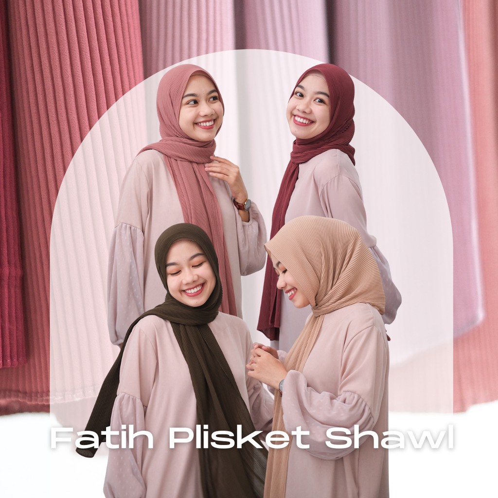 Hprojects - Fatih Pleats Shawl (Pashmina Plisket)