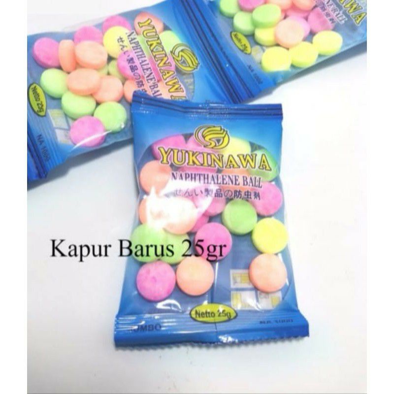 kamper pewangi/kapur barus warna/kamper penghilang bau/anti kecoa/pewangi pakaian / Yukinawa