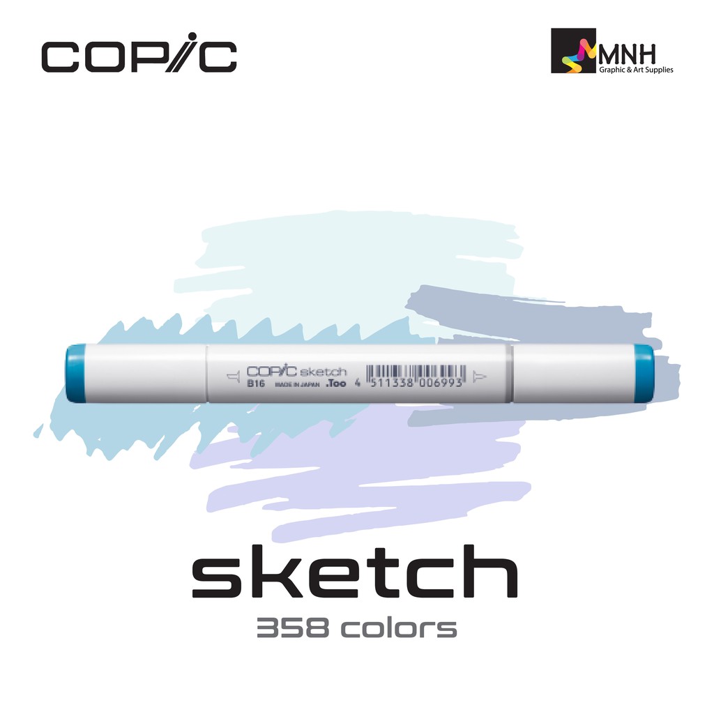 

Spidol Copic Sketch Marker Blue Series (Satuan) B16 - B34