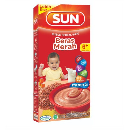 SUN Bubur Bayi Beras Merah 120gr