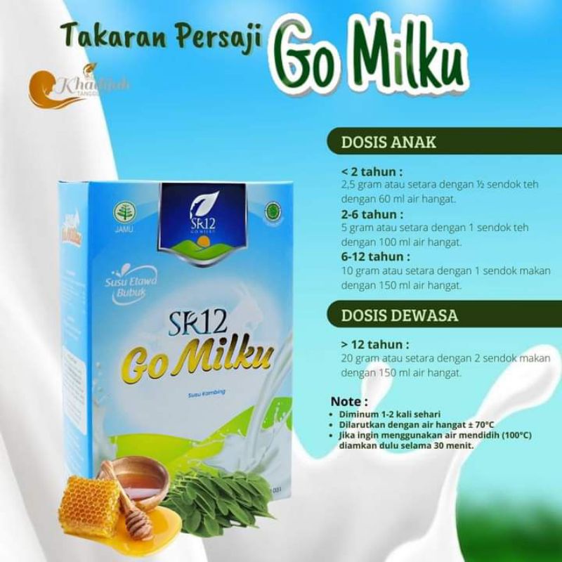 

GOMILKU SR12//SUSU KAMBING ETAWA