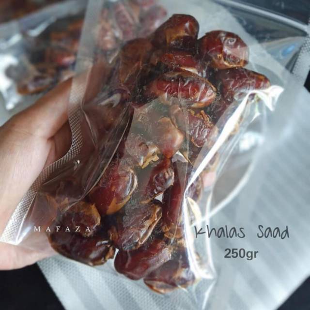 

Kurma Khalas Saad kemasan 500 gram