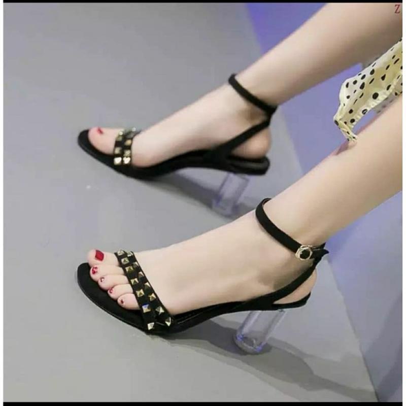 High Heels Wanita Hak Tahu Tinggi Cewek Cewe Import Korea Kondangan Pesta Wisuda Kekinian Murah St6 