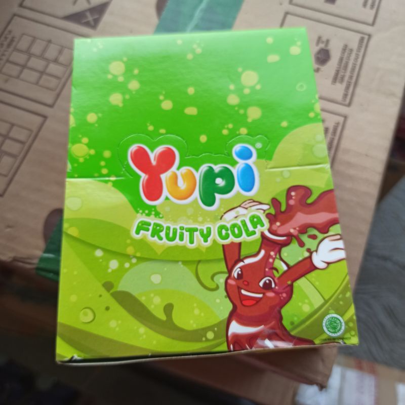 

Permen Yupi Fruity Cola 8 Gr