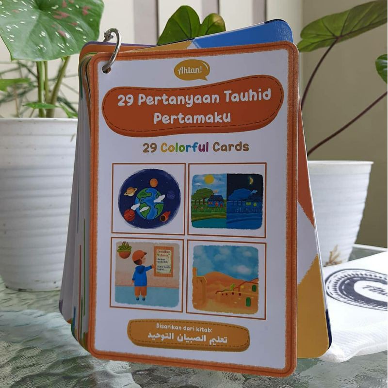 Kartu Flashcard 29 Pertanyaan Tauhid