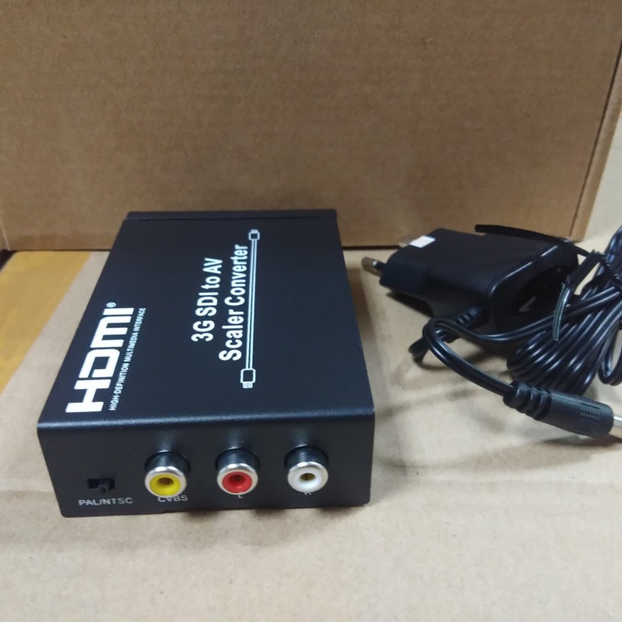 Converter SDI TO AV (Support Audio Scaler converts SD-SDI)