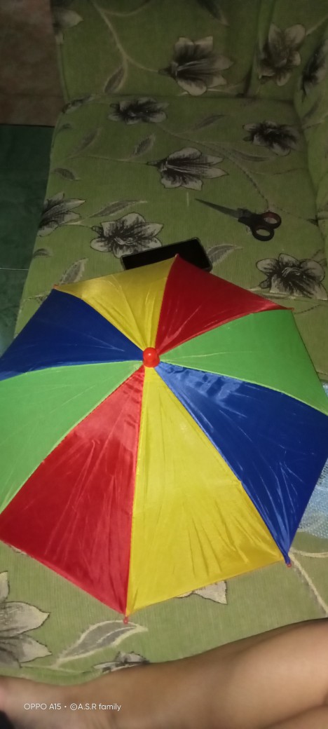 Ikiloshop Topi Payung Headband Umbrella Hat Topi Mancing Golf Unik Outdoor